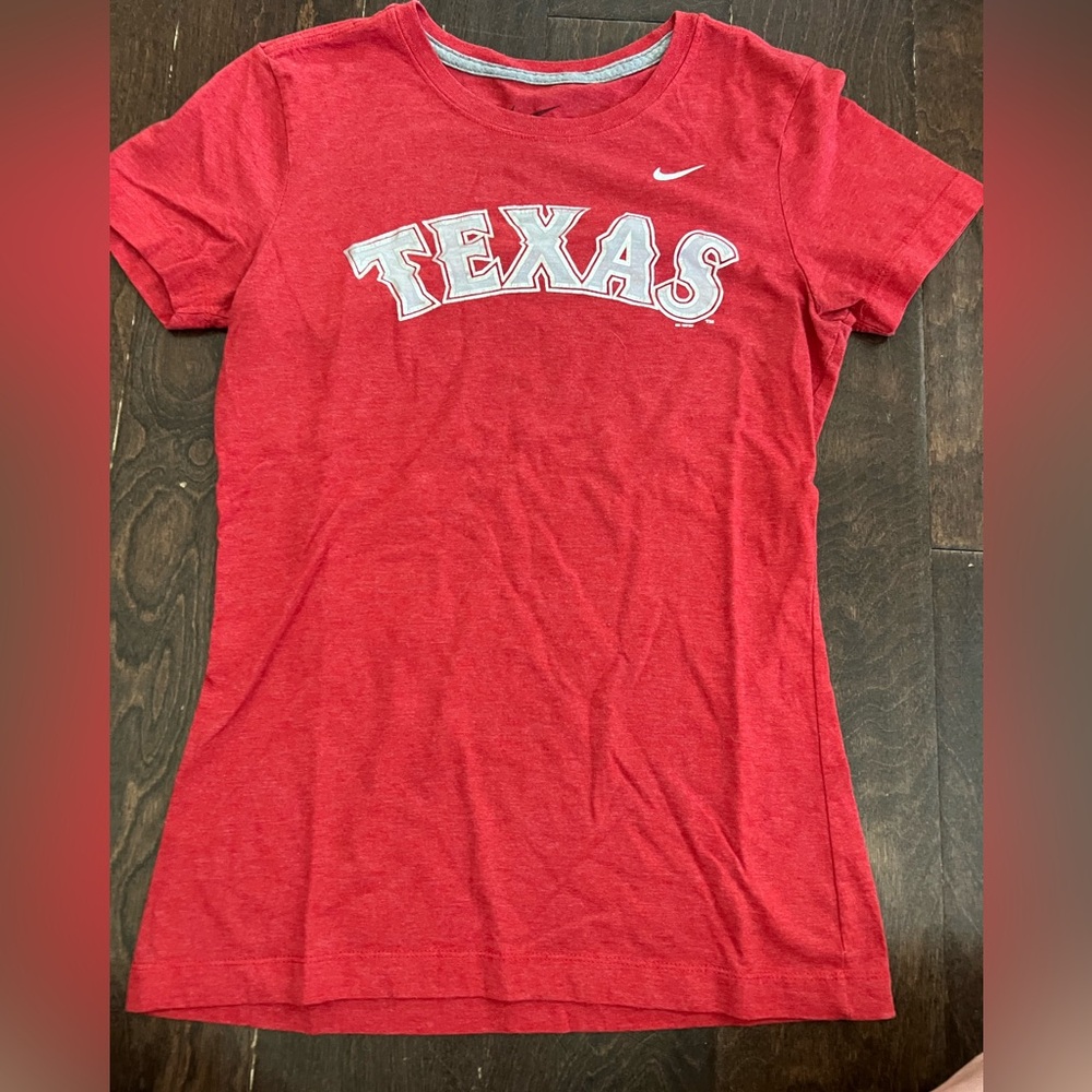 Women’s small Nike Texas Rangers shirt